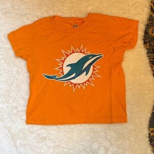 NFL Miami Dolphins Kids T-Shirt size. 3t
